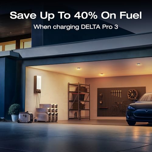 EF ECOFLOW 4096Wh Delta Pro 3 Power Station With 3200W Dual Fuel Generator GE305, Portable Backup Generator for Whole Home Use, Emergency, RVs — view 4