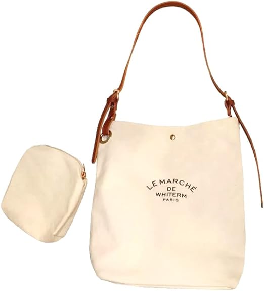 Amazon トートバッグ 大容量 ポーチ 付き 軽量 キャンバス生地 オシャレ カジュアル レディース ななめがけバッグ ショルダーバッグ 財布 肩掛けバッグ 大容量 人気 帆布 キャンバストート トートバッグ 無地 鞄 さこっしゅバック メンズ 人気 マザーズバッグ