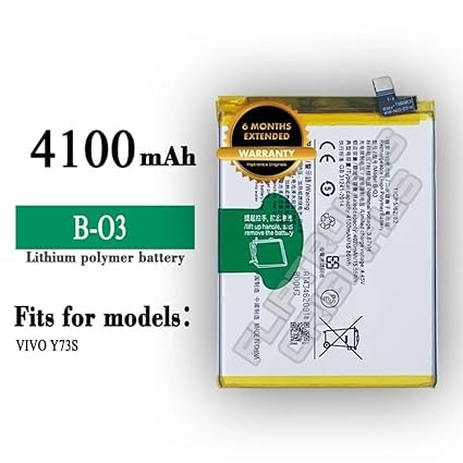 Image of B-O3 Battery for Vivo Y73S Battery with 6 Month Warranty ****(P225)