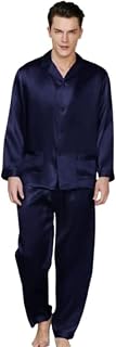 Bella Babe by SK Men Full Sleeve Dark Blue Satin Night Suit Price In India