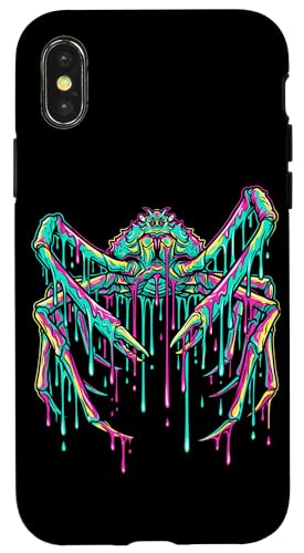 ���ꉺ����N���K�j �T�C�P�f���b�N�h���b�v�A�[�g �X�}�z�P�[�X iPhone X/XS �p