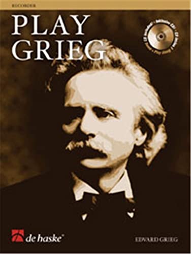 Play Grieg: For Recorder 9043127663 Book Cover