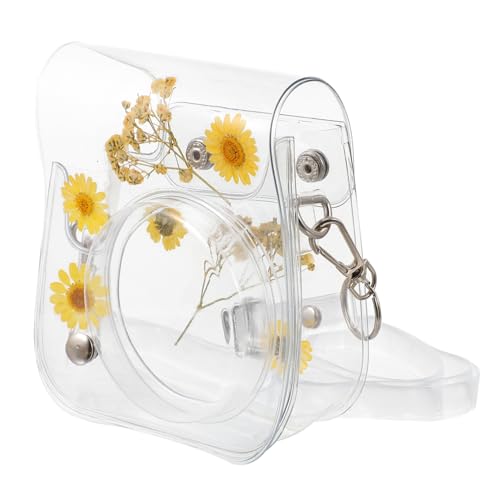 POPETPOP Mini Camera Bag Flower Design Protective Cover Compact Portable Fits 11/9/8 Models