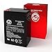 AJC Battery Compatible with Topbuy Car Mercedes Maybach S650 429170 430170 6V 4.5Ah Ride-On Toy Battery
