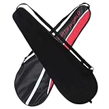 HONITANO 2 Piezas Bolsa Raqueta Bádminton Portátil Funda Resistente Oxford para Raqueta Bolsa Multiusos Ligera para Transporte de Bádminton Cómoda y Duradera para Deportes