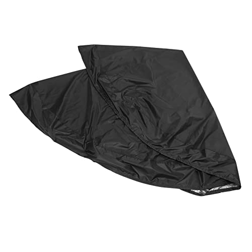 Trampoline Protective Cover 8ft Oxford Cloth Outdoor Black