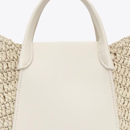 TOUS nacelle tulipe raphia beige le petit panier rigide chic - 6