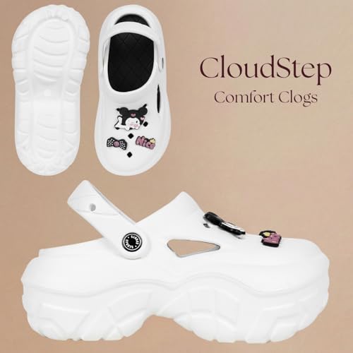 Image of TRASE Windy Clogs for Women | Adjustable Back Strap Clog | Comfortable, Light Weight & Waterproof Mules for Women | Stylish and Anti Skid Women Clogs