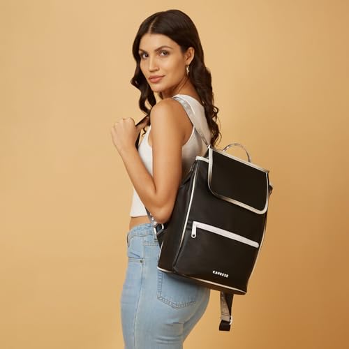 Image of Caprese Vivian Fashion Backpack Large Bag for Women | Stylish and Functional Design with Adjustable Strap | Perfect for Daily Use, Travel, and School | Ideal for Students and Professionals