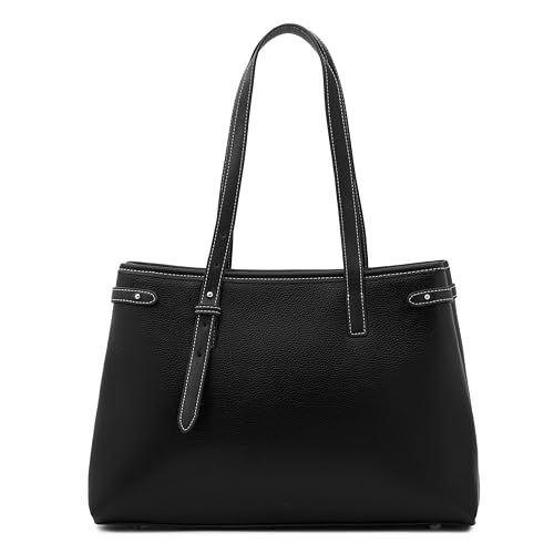 Image of Miraggio Darleen 14 Inch Tote Bag For Women | Office Tote Bag With Zipper Closure | Stylish Tote Bag