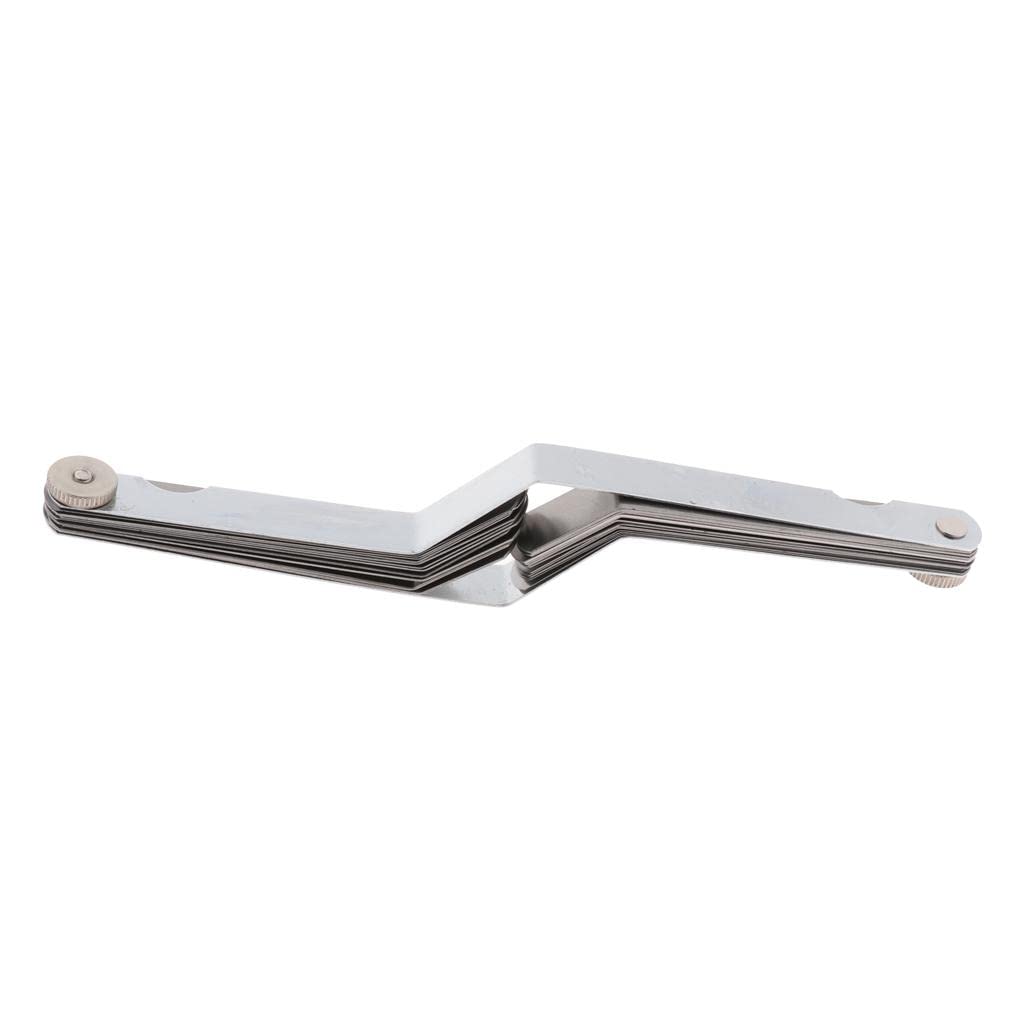 5 set di 26 lame offset piegate spessimetro metrico in pollici con doppia marcatura