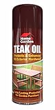 Teak Oil Spray Indoor Outdoor Garden Furniture Decking Hardwood/Softwood Protection Care 400ml New Wilsons Direct (1)