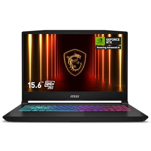 MSI Katana 15 HX Gaming Laptop | Intel i7-14650HX | NVIDIA GeForce RTX 5070 | 15.6" QHD 165Hz 100% DCI-P3 IPS Screen | 32GB RAM | 1TB SSD | Windows 11 Home | Black