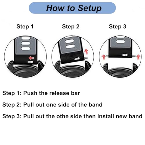 Correa de silicona 20mm para Garmin Forerunner y Vivoactive miniatura 6