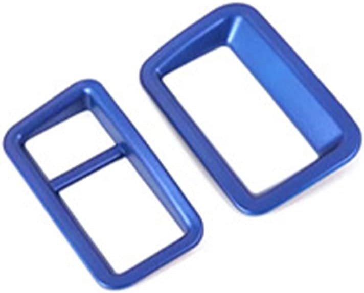 Car Accessories for Toyota CHR C-HR 2018 2019 2020 2021 2022 Headlight Switch Buttons Controller Panel Frame Cover Trim 2PCS Pearl Blue