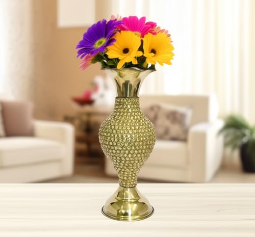Vase à fleurs moderne BRACOP fait main pour sublimer une table vide sans décoration