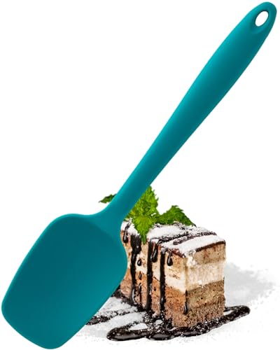 Taylors Eye Witness Großer Pfannenwender aus Silikon, lagunenblau, spülmaschinenfest, perfekt für antihaftbeschichtete Pfannen, hygienische Alternative zu Holz, geruchs-, flecken- und hitzebeständig