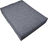 Jacek Paletten-Ecksofa mit Schaumkissen, Polsterset, 80 x 60 x 15 cm, Anthrazit (1 Sitzkissen 80x60x15cm)