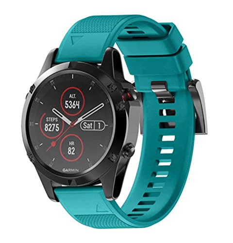 Bracelet en silicone à libération rapide 22mm pour Garmin Fenix 7 confort sport