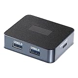 Zkydhbd USB C auf DisplayPort 4K, 120 Hz, UHD, kompatibel für PC, Laptop und Brillen, USB C DisplayPort Prozessor