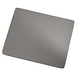 Hama, Alfombrilla de ratón, Alfombrilla, Mousepad, Ultra Delgada, tamaño 22,3 x 18,3 cm, Óptimo para Escritorio o Videojuegos, Parte Inferior Antideslizante, Resistente, Gris