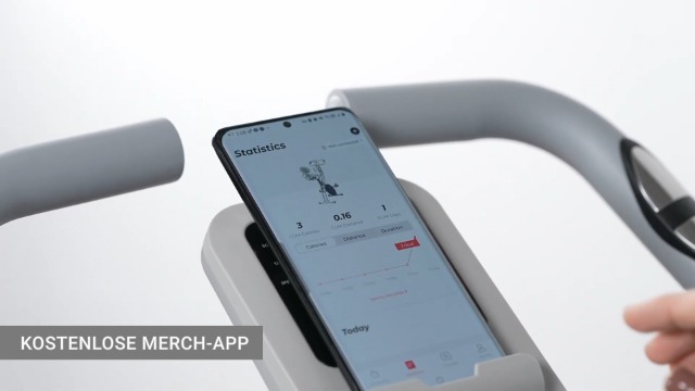 MERACH Heimtrainer Fahrrad Klappbar - Magnetisches Ergometer Mit LCD Display