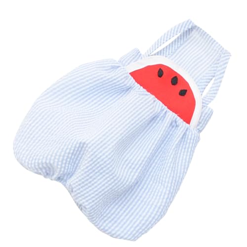 Disfraz de pantalones con tirantes para perro tamaño S