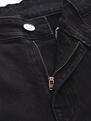 Image of Hubberholme Men's Stretchable Slim Fit Jeans - Casual Cotton Jeans for Men