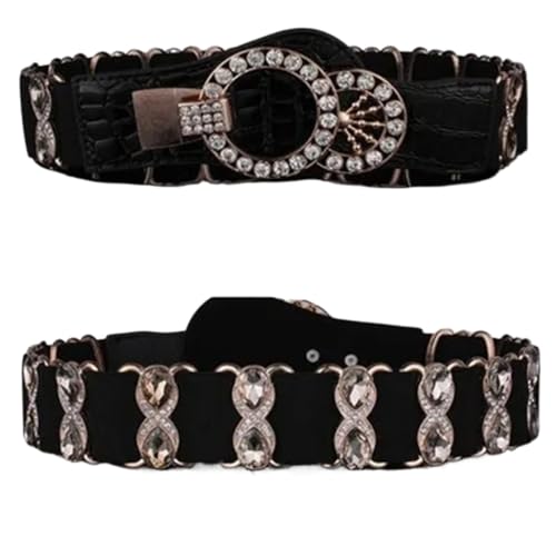 Ceinture en strass faite à la main pour robe de mariée et soirée chic