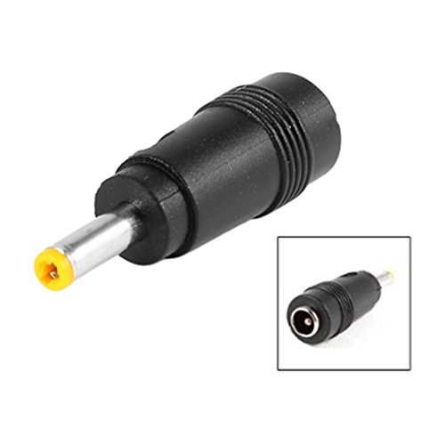 Amazon | 黄色のチップ 4.0x1.7 mmオスプラグ-5.5x2.1mmメスジャック