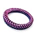 Handmade bi pride chainmaille bracelet, stretchy box chain jewelry