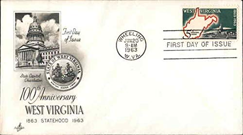 100th Anniversary West Virginia Statehood First Day Cover 1963