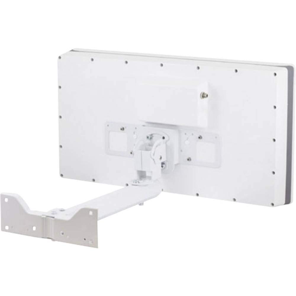 TELESTAR DIGIFLAT 1 – Antenna piatta | Antenna satellitare per 1 utente, montaggio su finestra/parete/palo, incl. utensili di montaggio