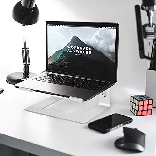 Suporte De Alumínio Laptop Stand Prata Notebook Macbook Kingo M1