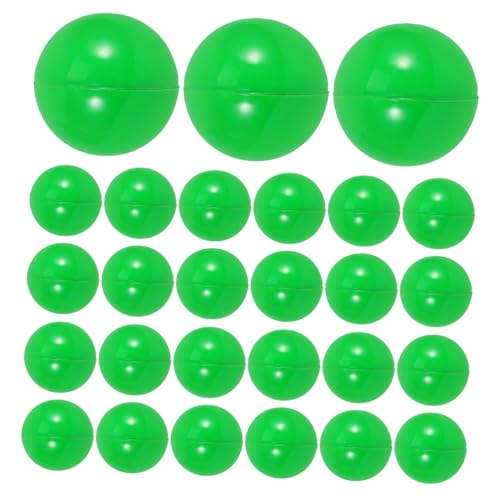 Cabilock Raffle Drawing Balls 50pcs Interesting Game Balls Balls for Home Party Plastic Balls Openable for Surprise