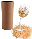 Zoom IMG-1 bombo bicchiere da vino divertente Zoom IMG-1 bombo bicchiere da vino divertente