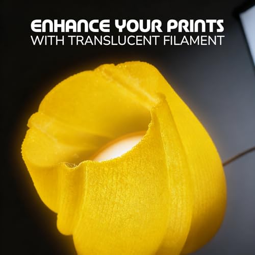 Image of Polymaker Panchroma PLA Filament 1kg, Gradient 3D Printing Filament 1.75mm | Crystal Citrine, Neatly Wound PLA for Easy Print & Smooth Feeding. Compatible with Bambu Lab & Most 3D Printers