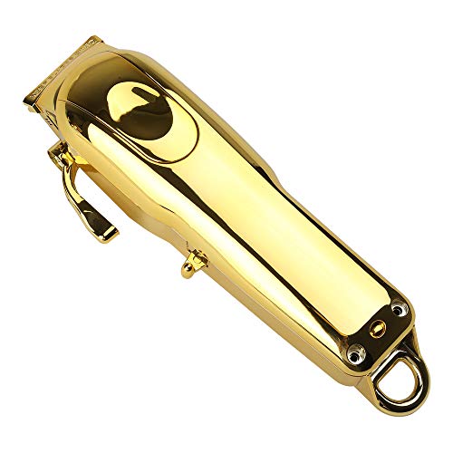 DIY Full Housing Combo, Complete Clipper Cover for Wahl 5-Star Series Magic Clipper Cordless #8148, Super Taper Cordless, Designer Cordless #8591(Trasparent) â€¦ (GOLD)