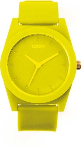 Preisvergleich Produktbild Lexon Uhr Frühling Gelb