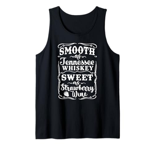 Smooth As Tennessee Whiskey, Country Music Tank Top