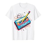 t shirt rose homme fushia Vibes nostalgiques des années 80 et 90 t-Shirt Cassette T-Shirt, Vintage Music Mix Tape – Style Rétro Années 80/90, Design Cassette Nostalgique, Idéal Cadeau drôle et Déguisement Vintage Cassette Audio Années 80 90 Style Rétro Unisexe, Design Musique