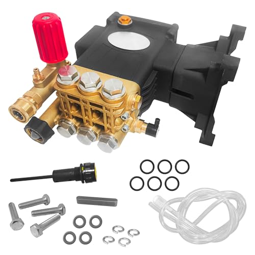 4400 PSI Pressure Washer Pump 1 Shaft Industrial Triplex Pump