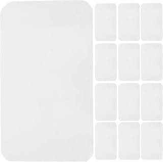 Heat Transfer Sticker 50pcs Blank White Adhesive for DIY Printing