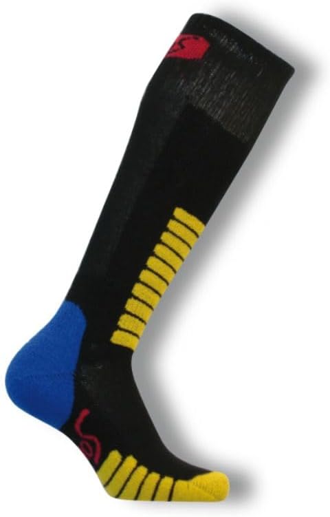 Eurosocks Junior Ski Supreme Socks, Tailored For Children, Padded, Flat Toe Seams, Micro Supreme Warmth-0412J