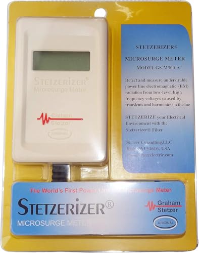 Stetzerizer Microsurge Meter for Dirty Electricity - Genuine Graham-Stetzer Measurement