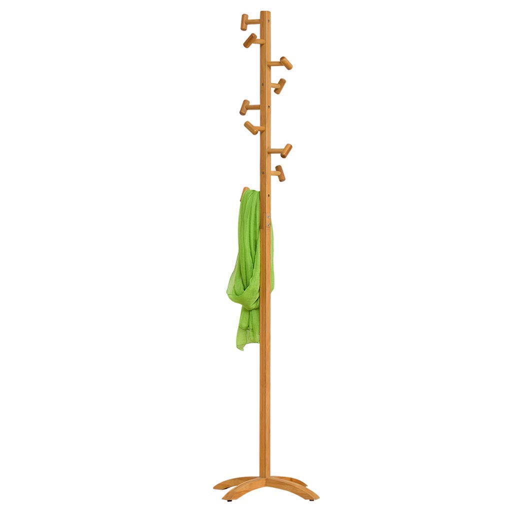 Porte-manteau en bois massif chic de 175x45cm pour une chambre élégante