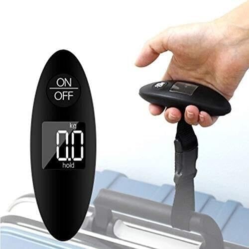 Luggage Scale, Hanging Scale, Hooking Scale Bow and Arrow Scale Electronic Travel Scale, Luggage Scale, Carry-on Luggage Shopping Scale Belt