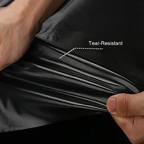 Bâche bassin à poissons imperméable en PEHD noir multi-tailles - 5