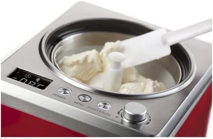 Boretti B101 Ice Cream Machine control panel with LCD display