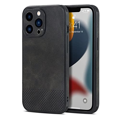 Coque iPhone XS en cuir noir fine et mate coque arrière